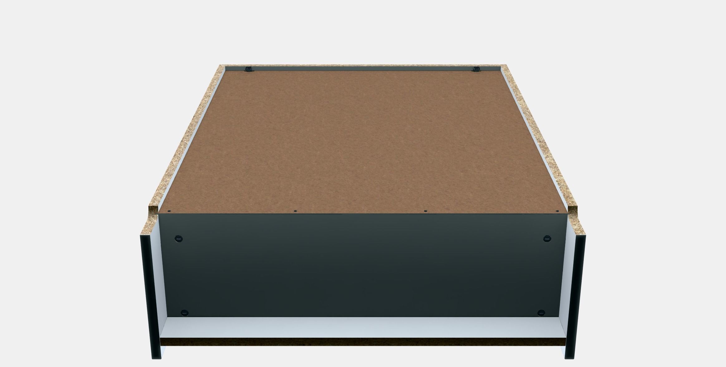 BILLY Bookcase 13 Low-poly 3D model_6