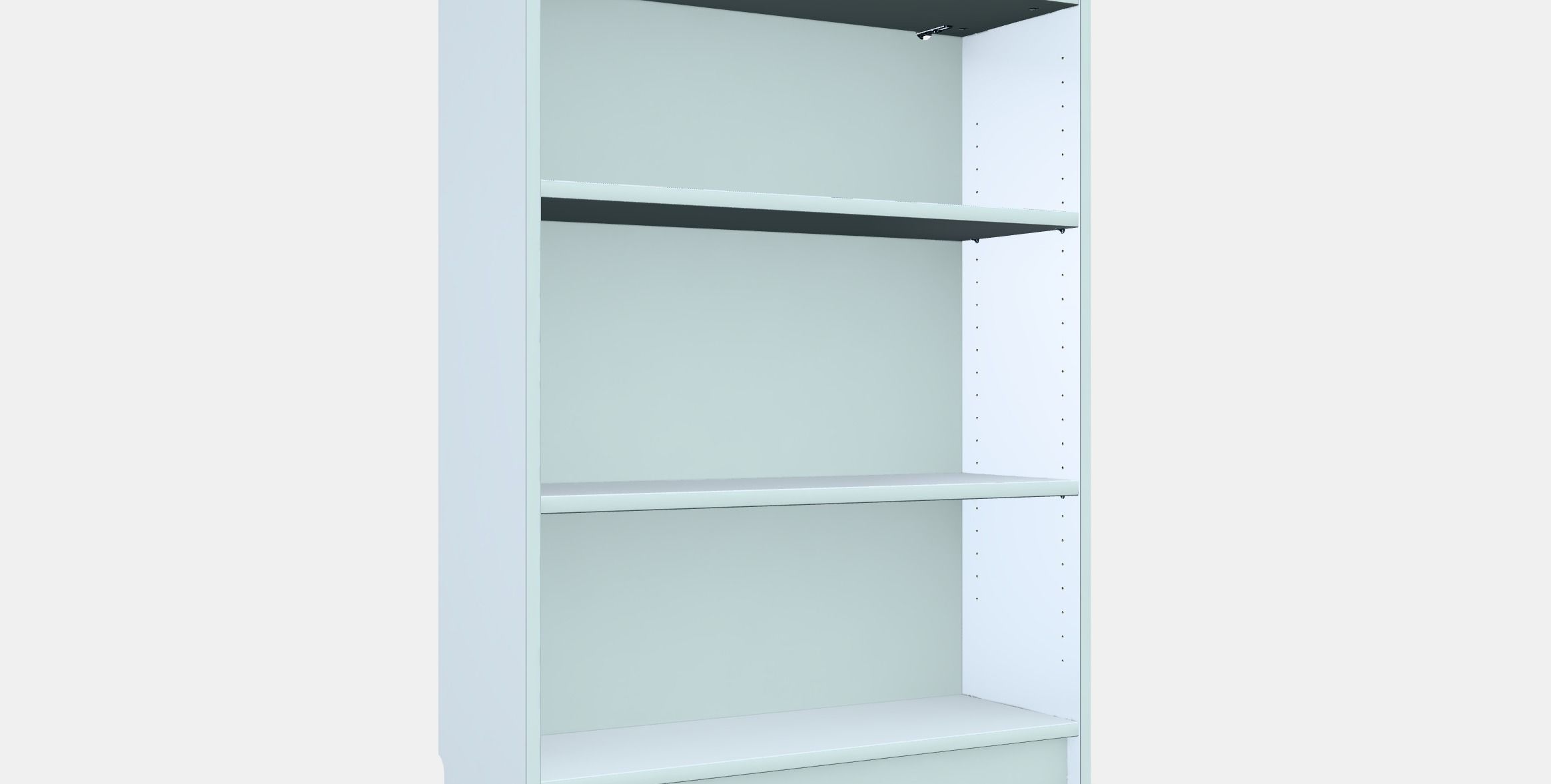 BILLY Bookcase 13 Low-poly 3D model_8