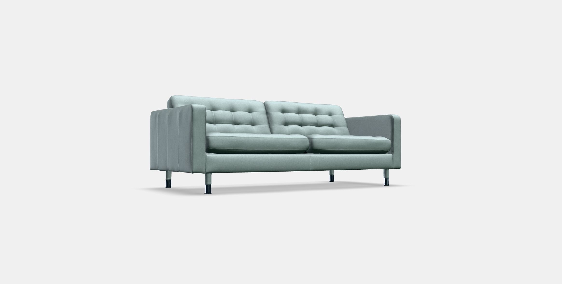 LANDSKRONA 3-seater sofa Low-poly 3D model_2