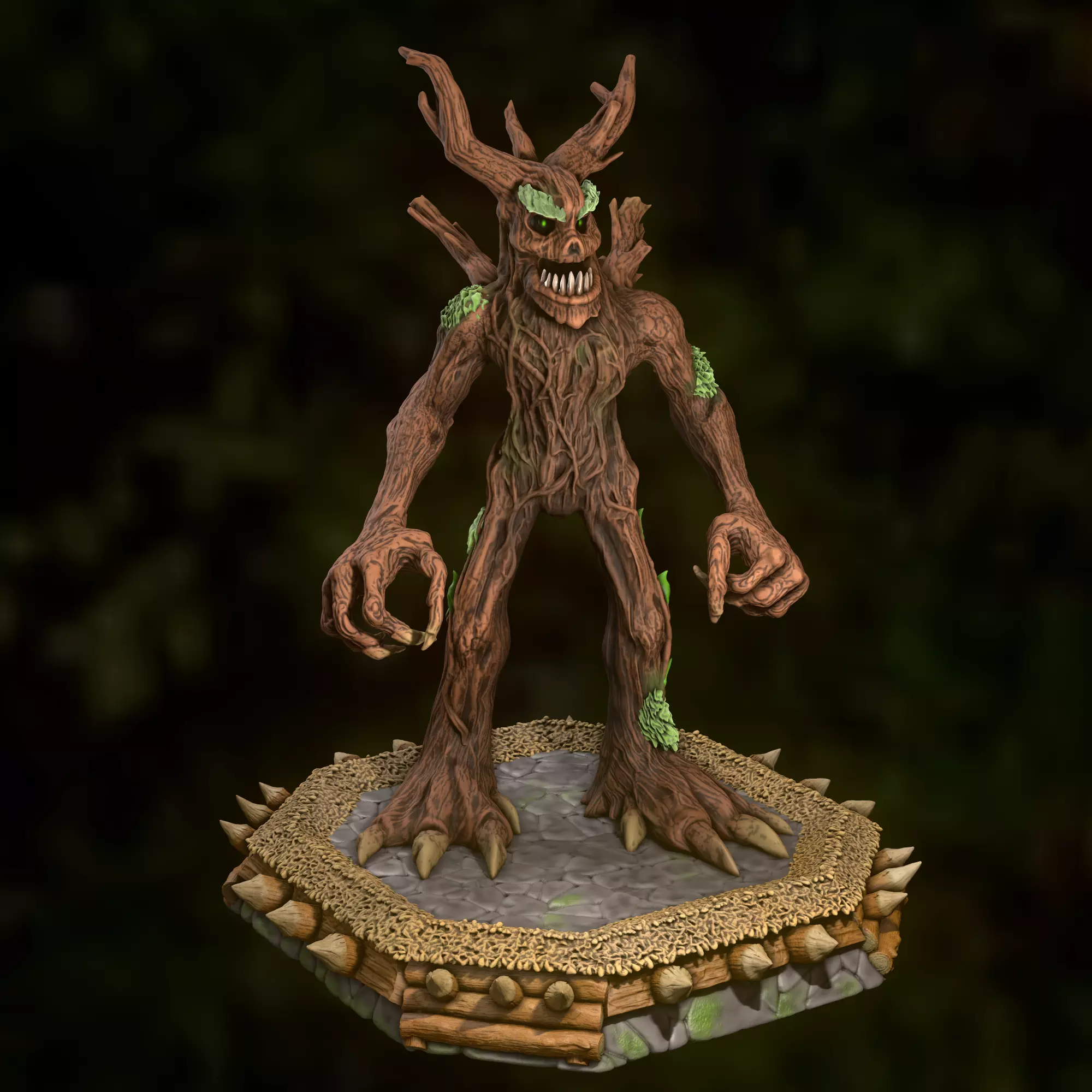 Heroes 3 Dendroid Soldier of Rampart  3D print model_0