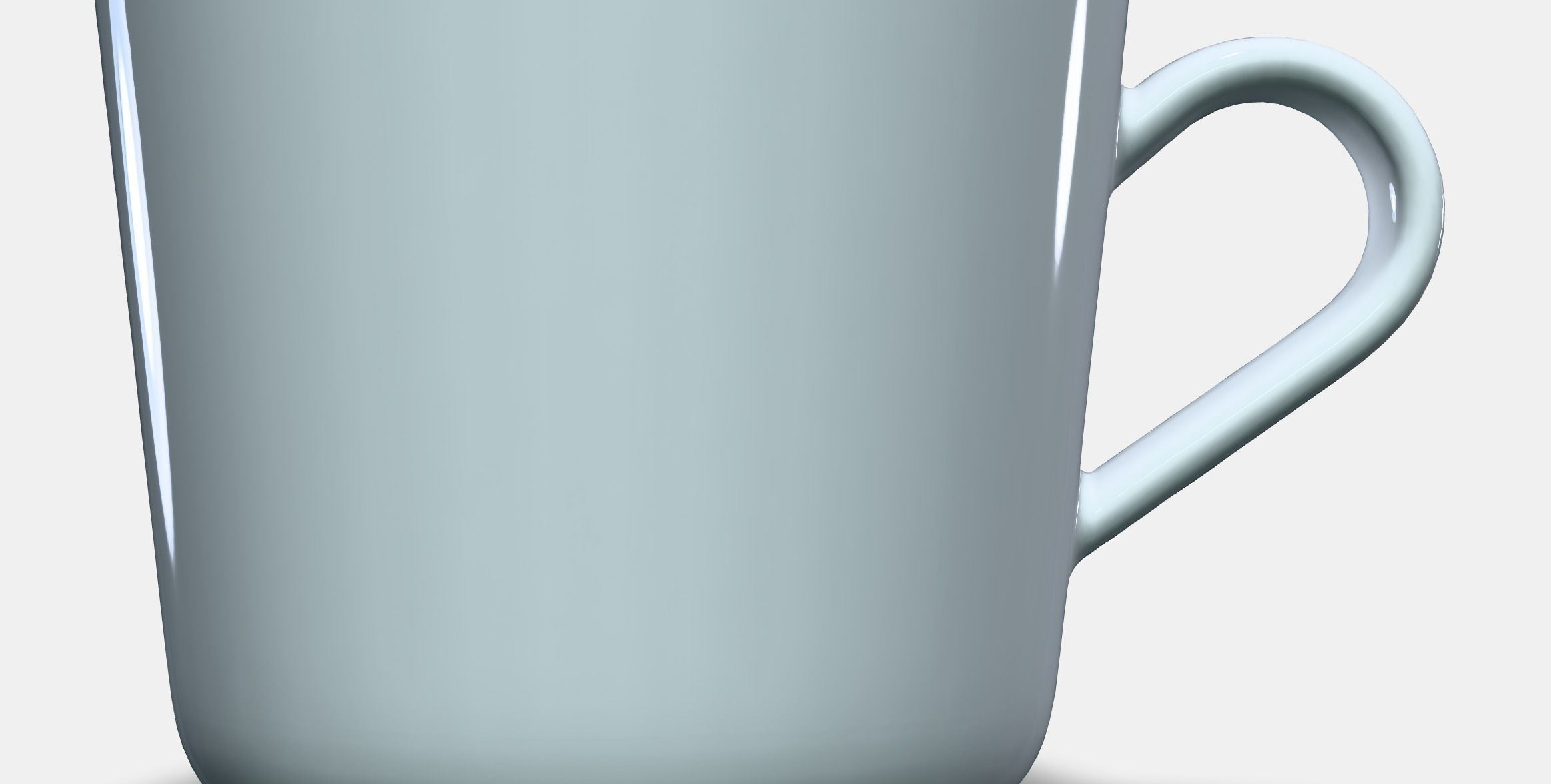 IKEA 365 Mug Low-poly 3D model_11