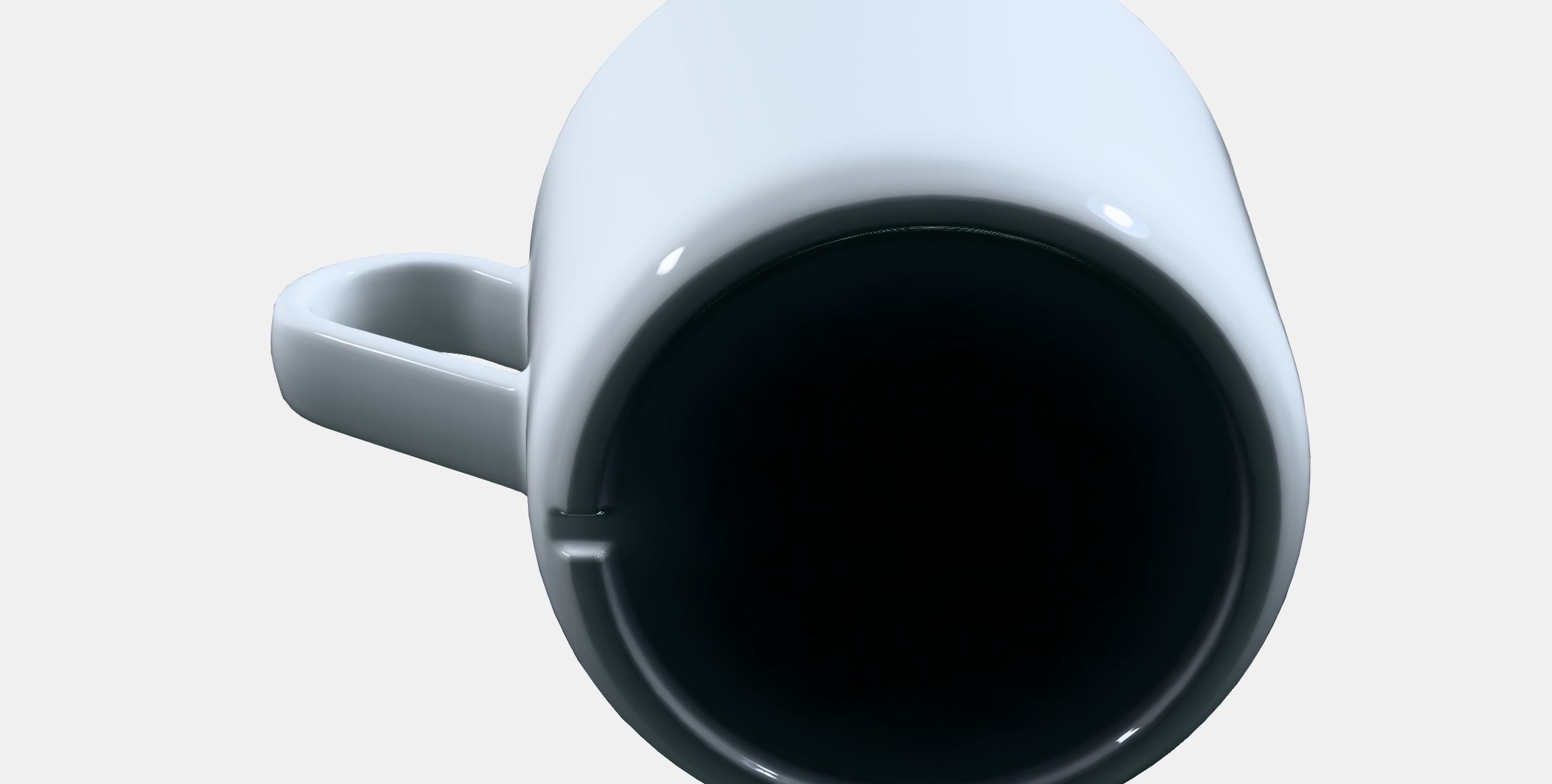 IKEA 365 Mug Low-poly 3D model_8