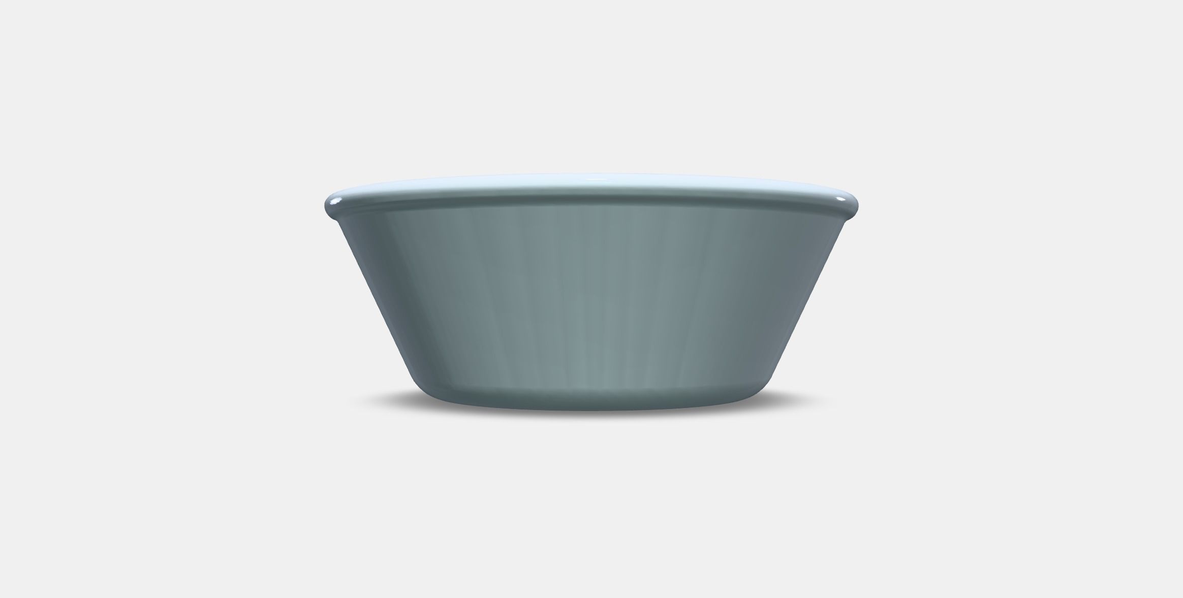 VARDAGEN Serving bowl Low-poly 3D model_10