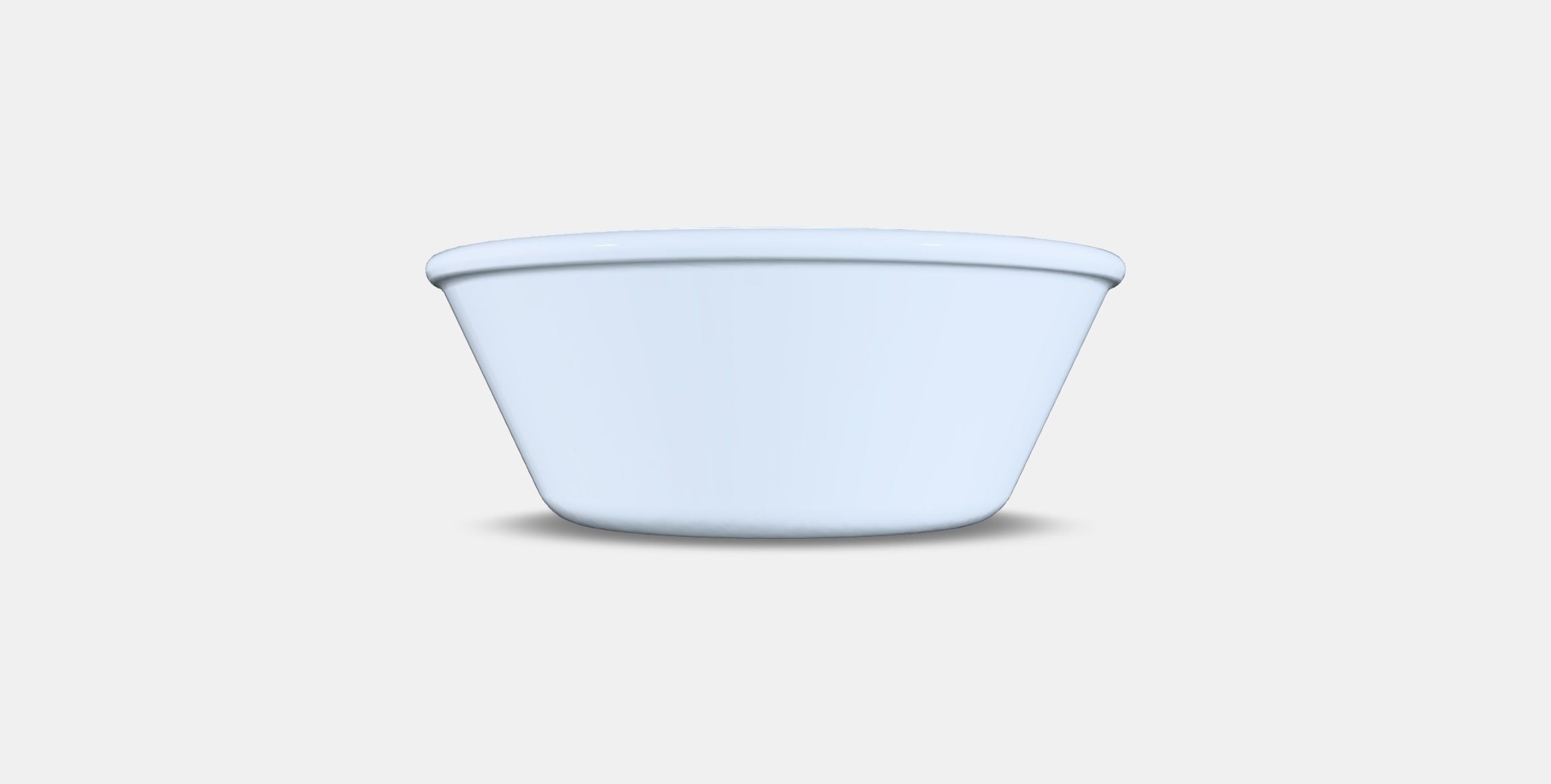 VARDAGEN Serving bowl Low-poly 3D model_14