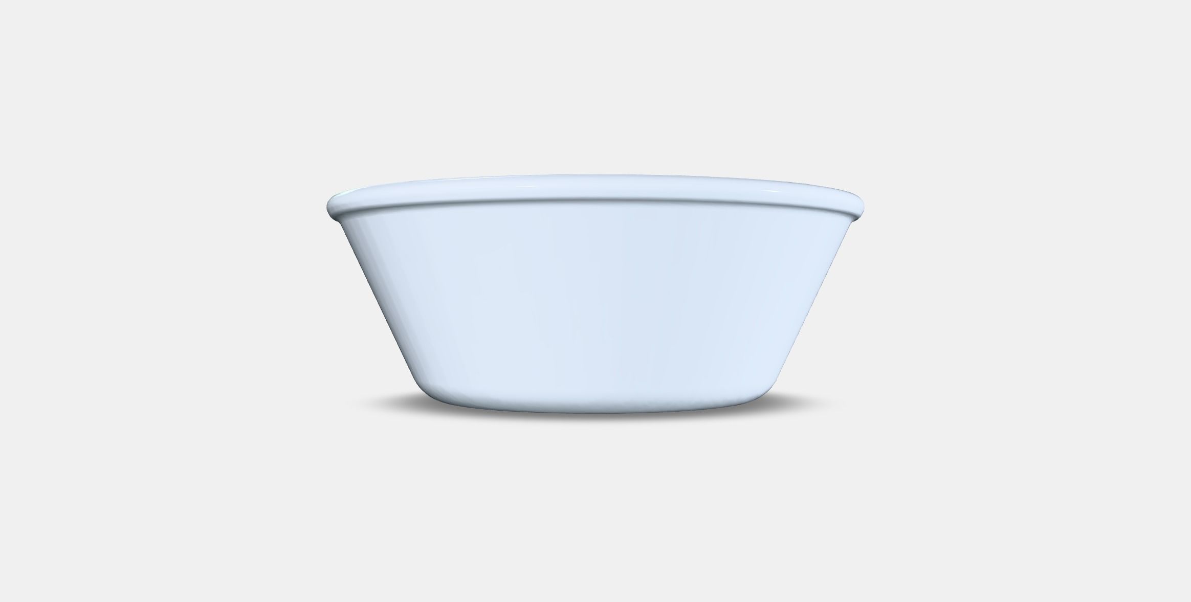 VARDAGEN Serving bowl Low-poly 3D model_16