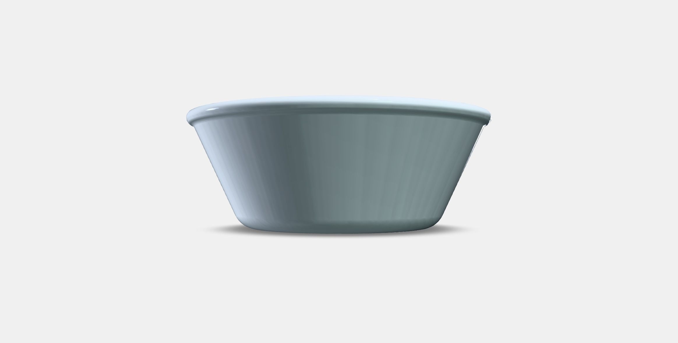 VARDAGEN Serving bowl Low-poly 3D model_3