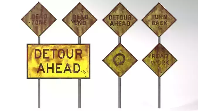 Apocalyptic Road Signs