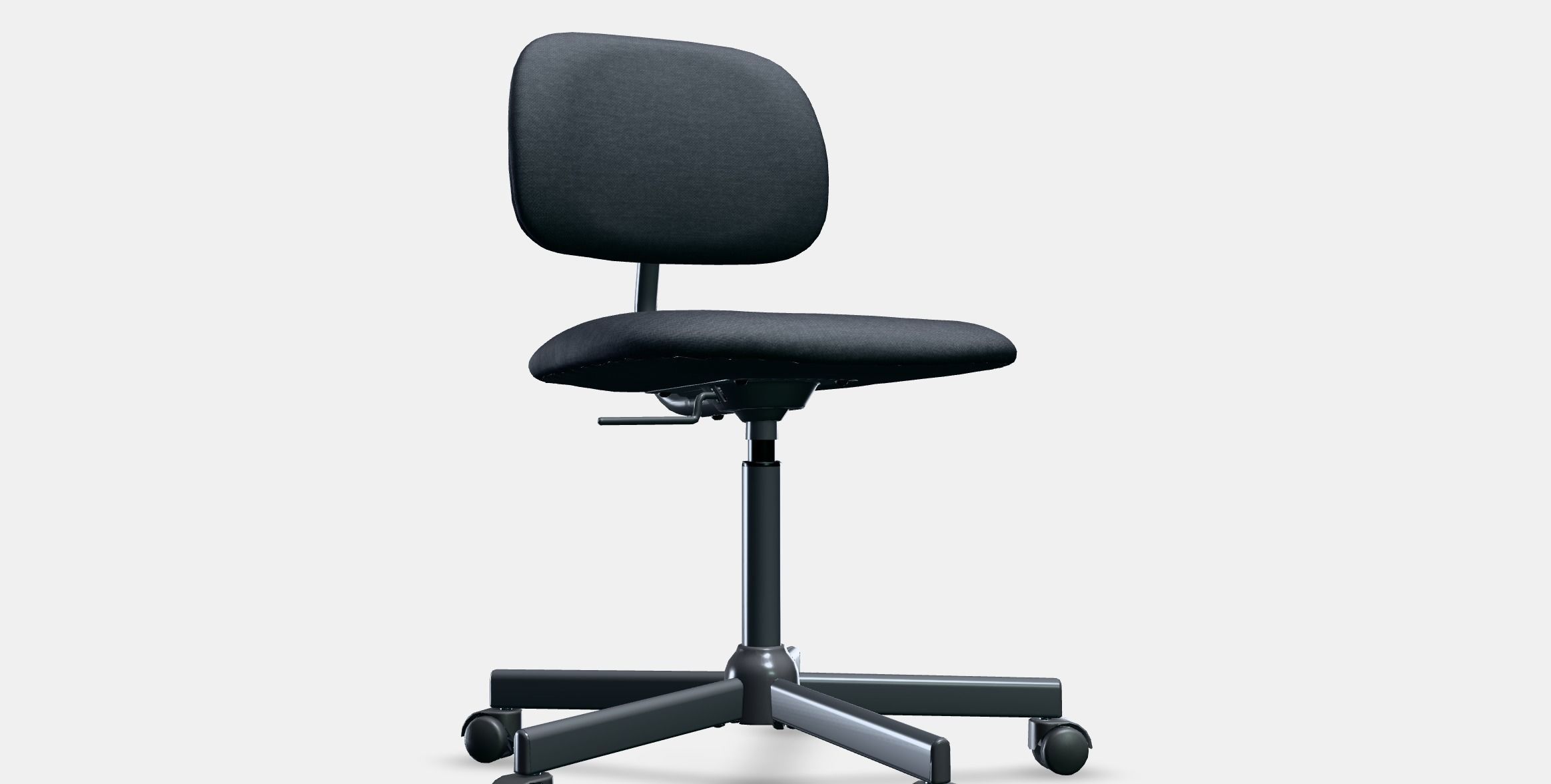 BLECKBERGET Swivel chair 3 Low-poly 3D model_10