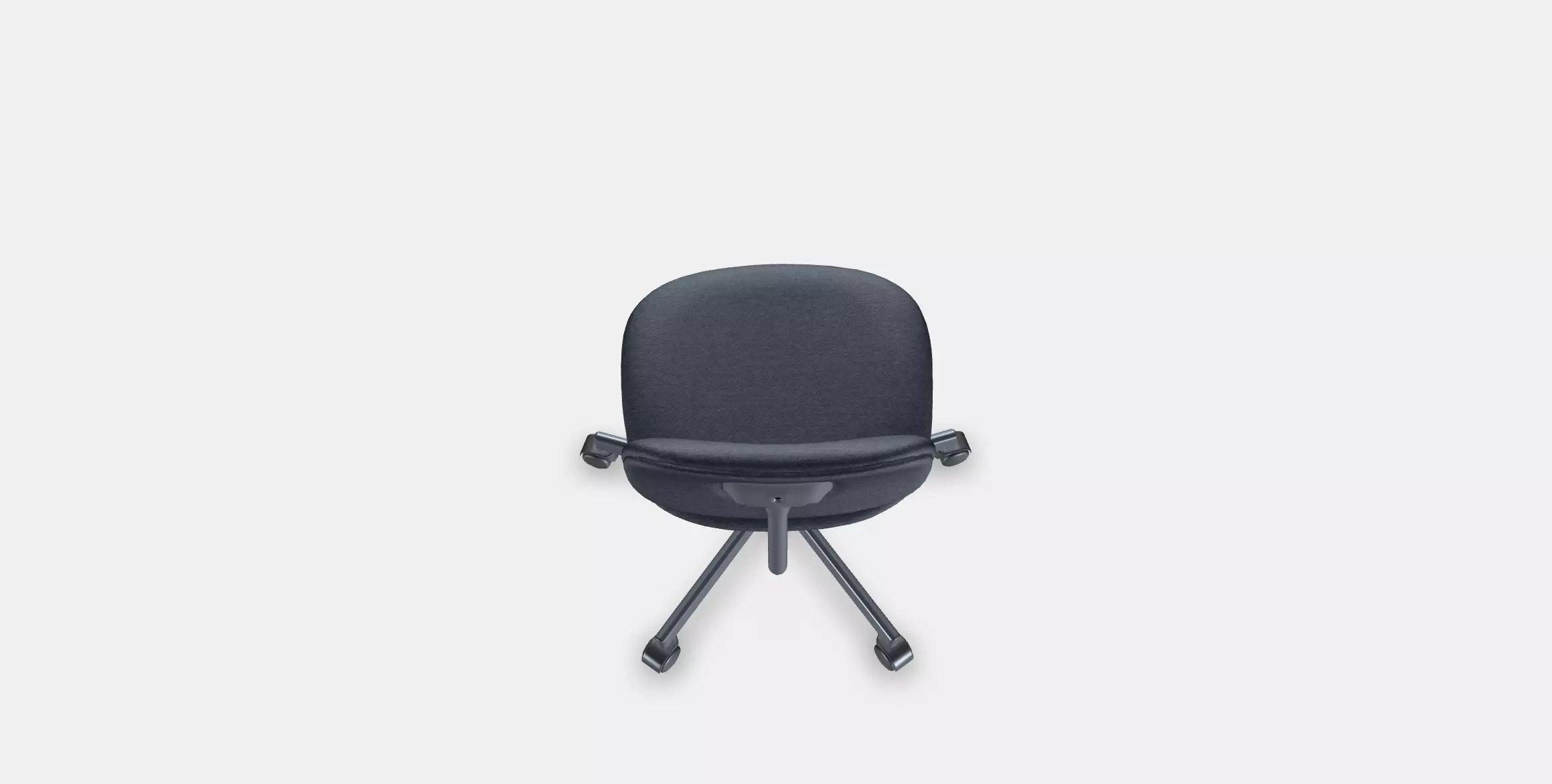 BLECKBERGET Swivel chair 3 Low-poly 3D model_0