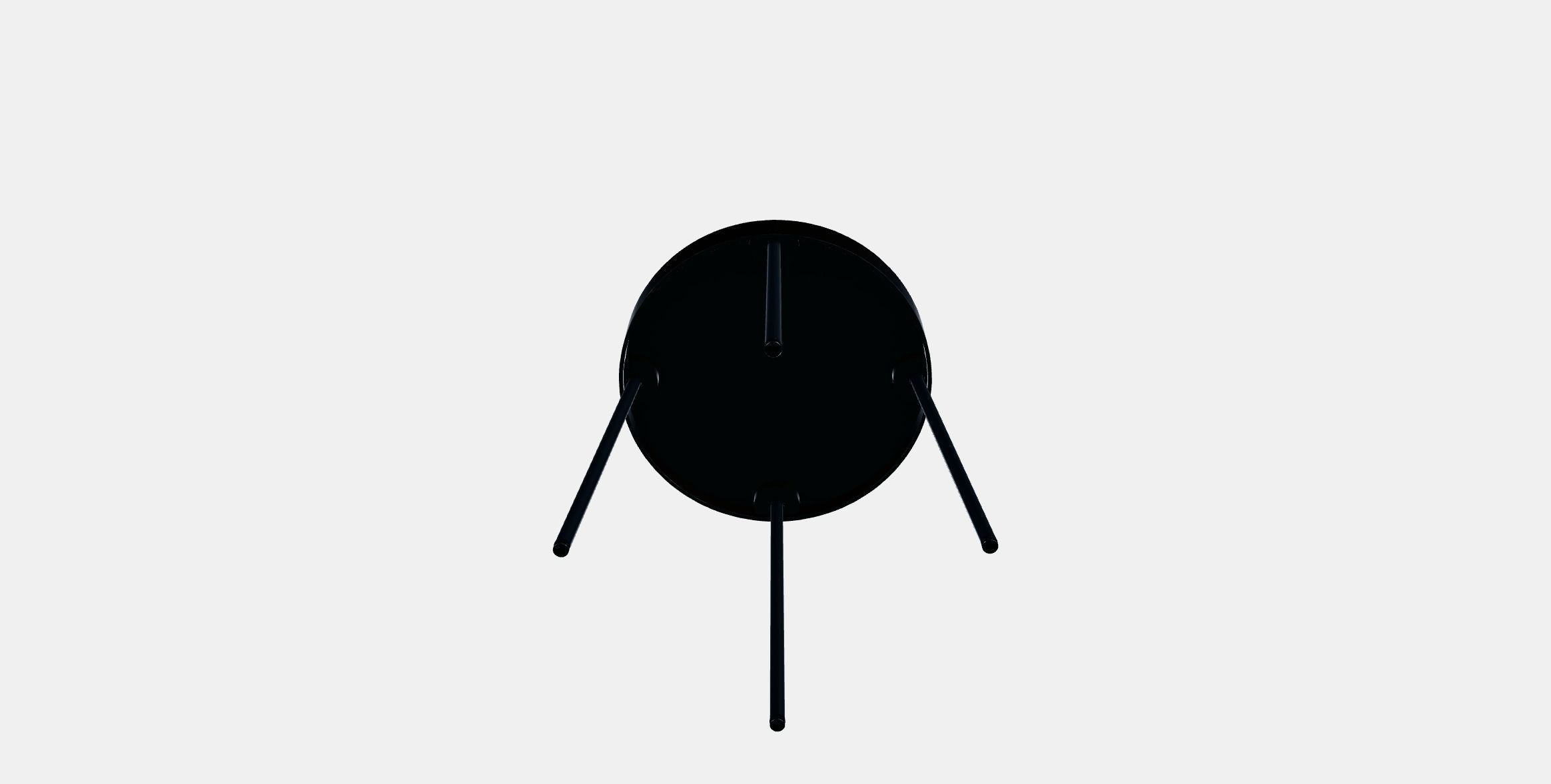 BURVIK Side table 2 Low-poly 3D model_6