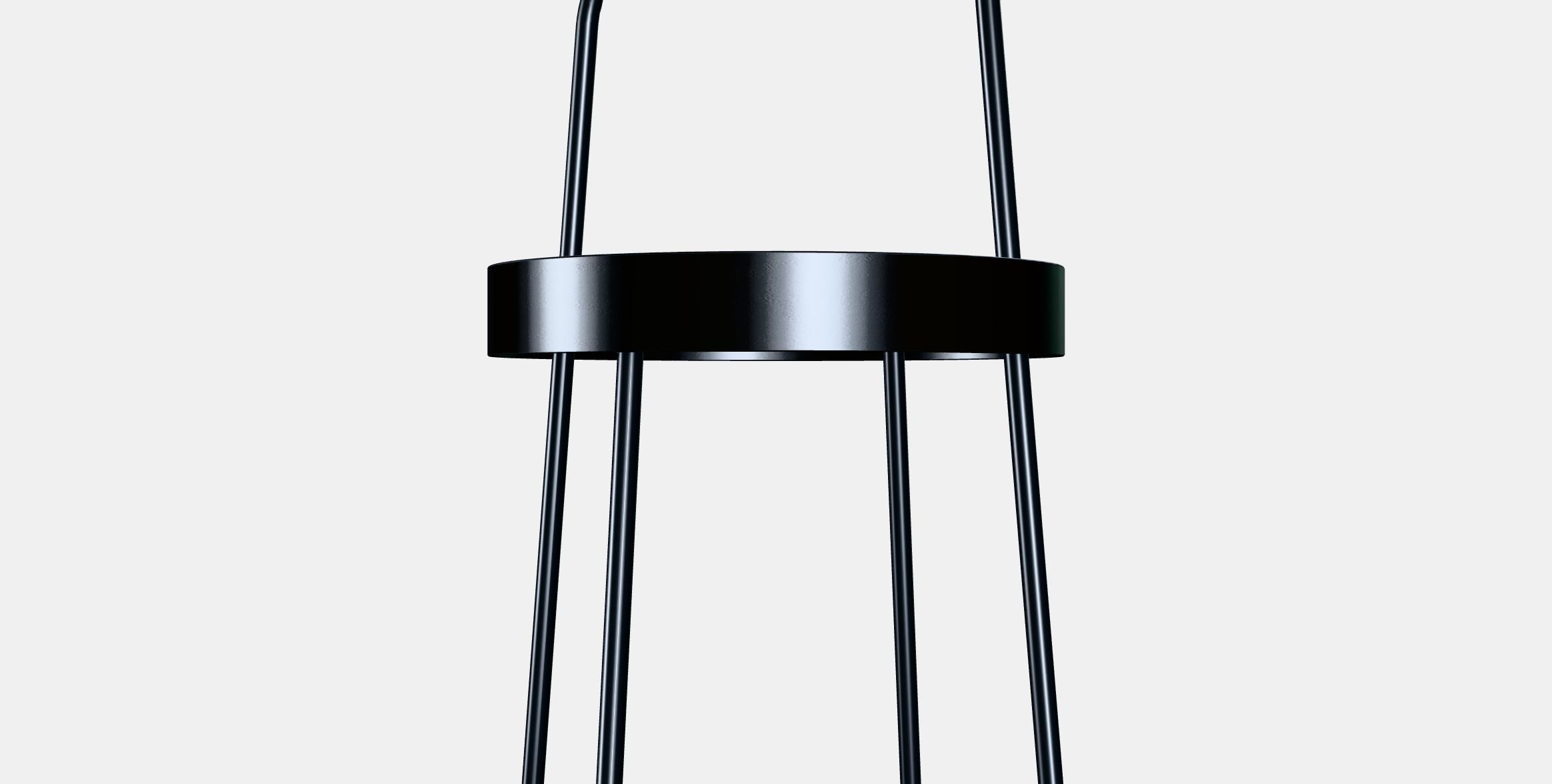 BURVIK Side table 2 Low-poly 3D model_4