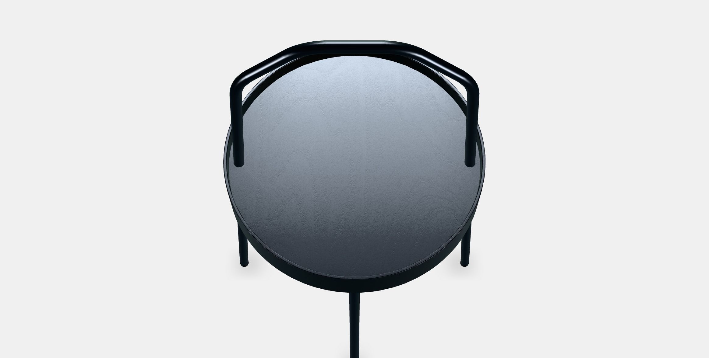 BURVIK Side table 2 Low-poly 3D model_7