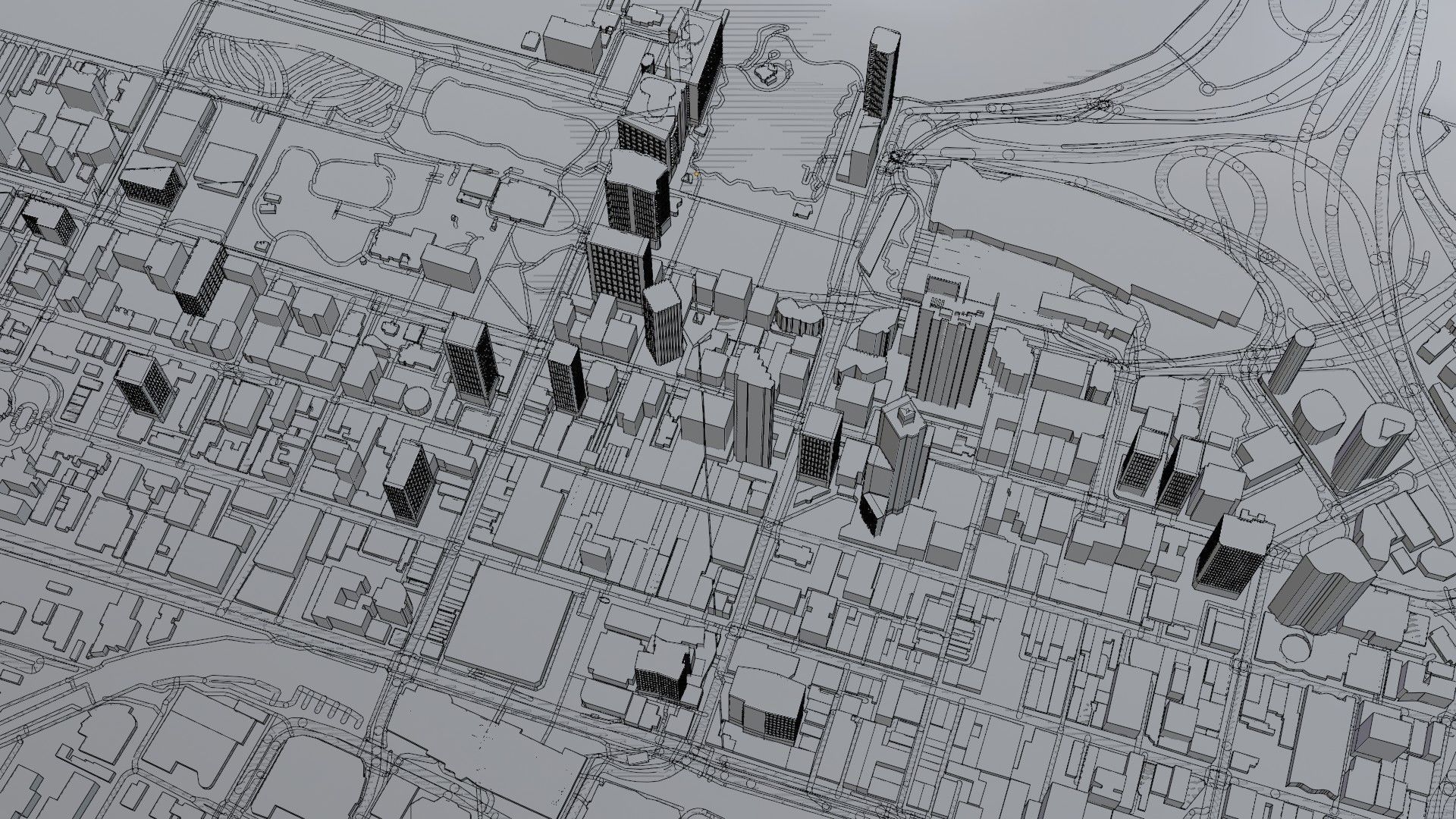 Perth Australia Citymap Building 3D model_9