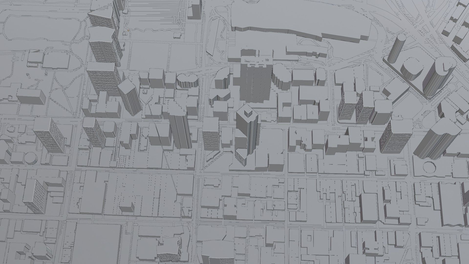 Perth Australia Citymap Building 3D model_6