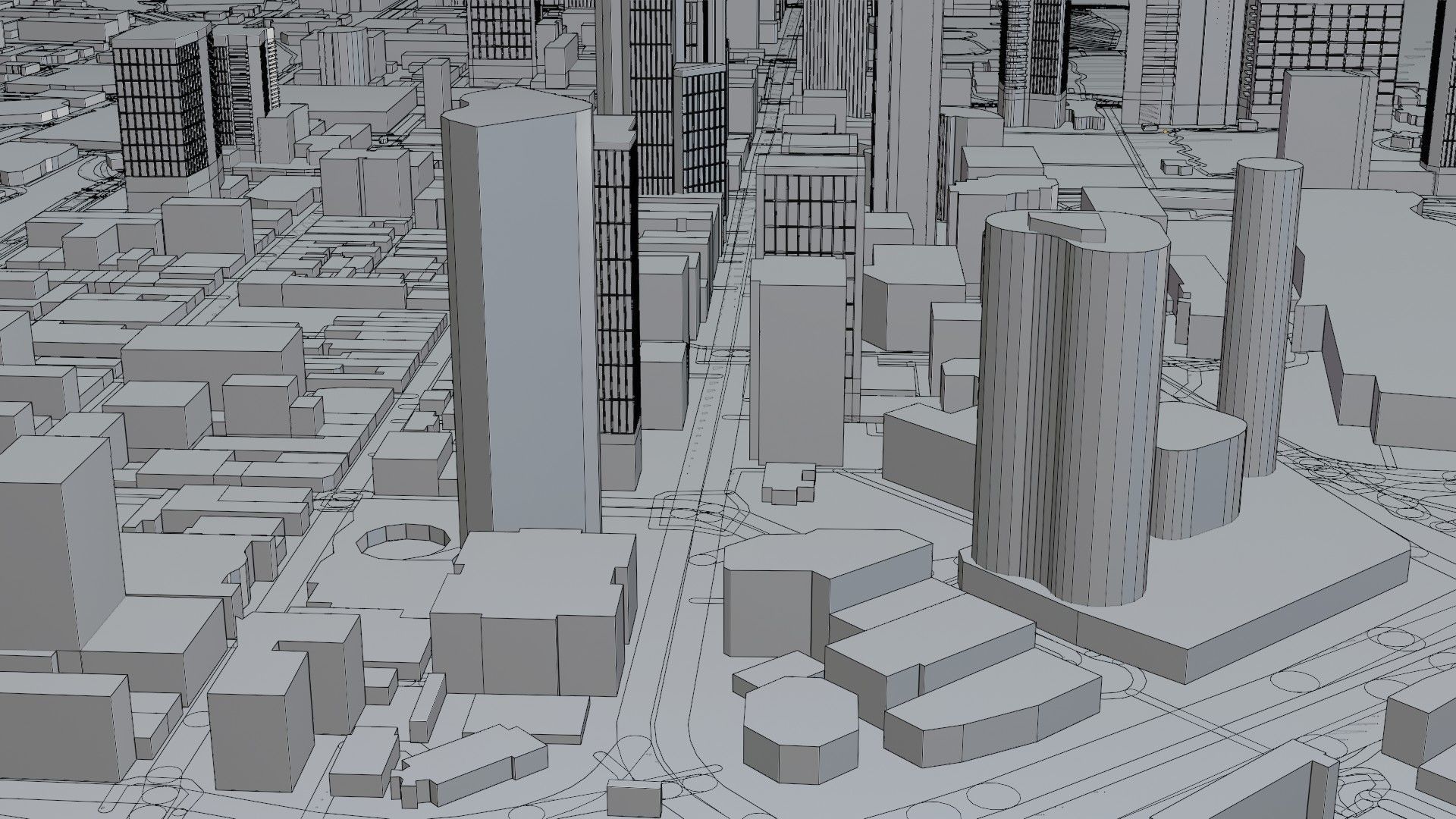 Perth Australia Citymap Building 3D model_8