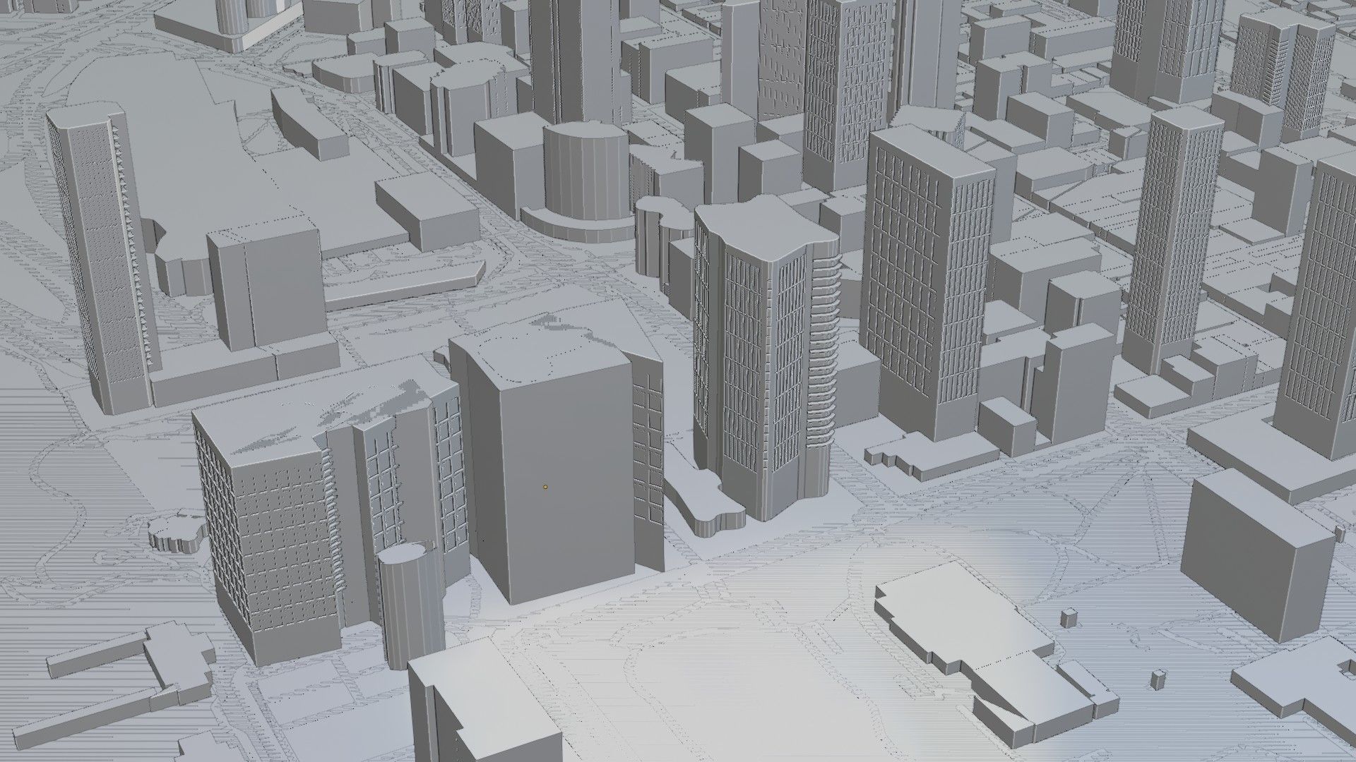 Perth Australia Citymap Building 3D model_5