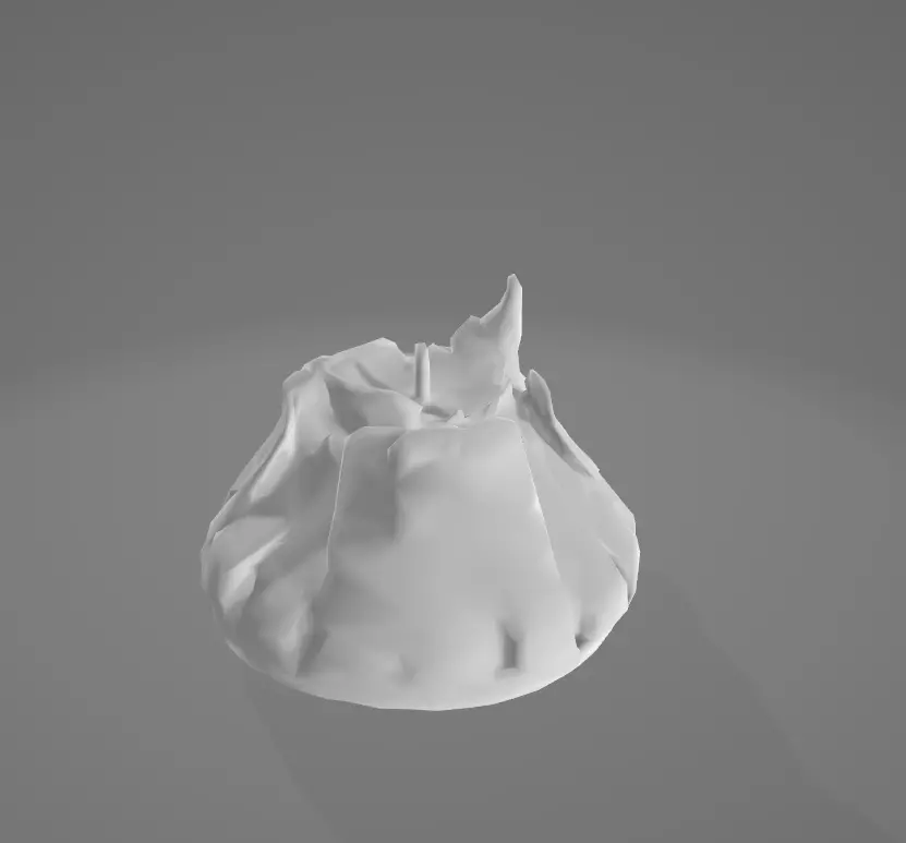 candle Free 3D model_0