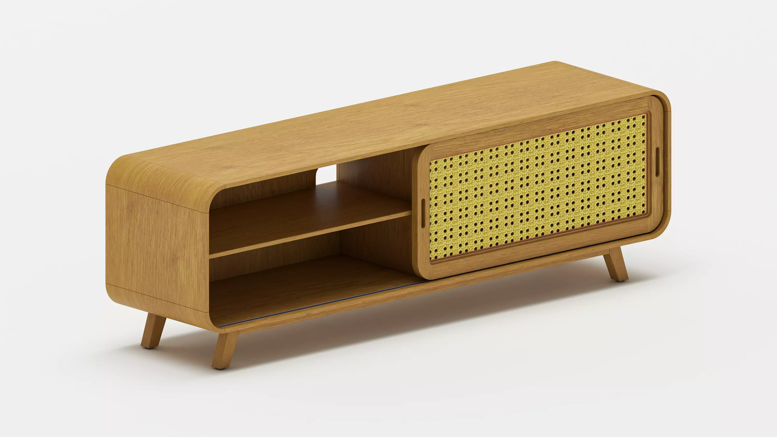 TV Stand Model 3D model_0