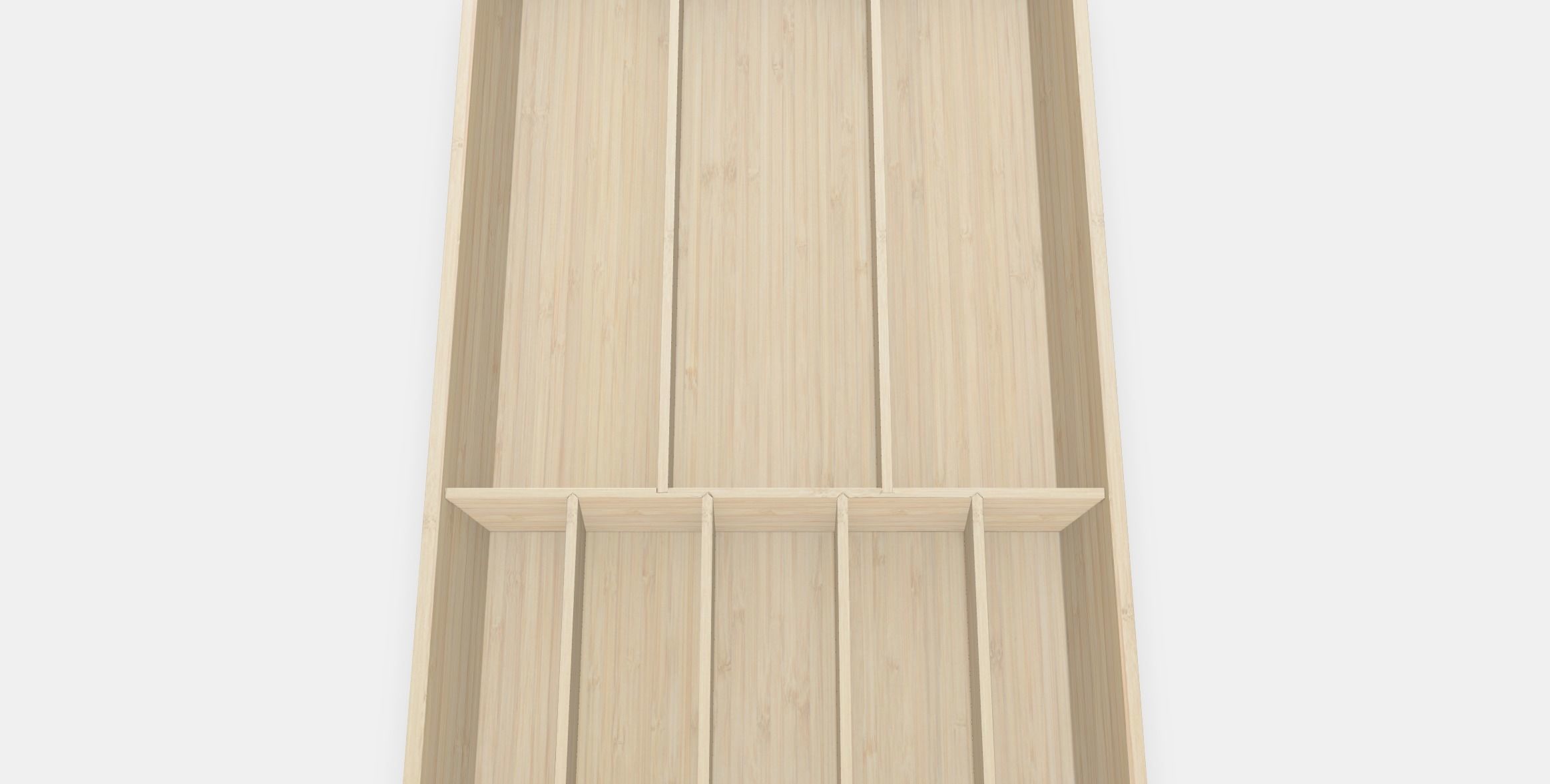 UPPDATERA cutlery tray 2 Low-poly 3D model_9