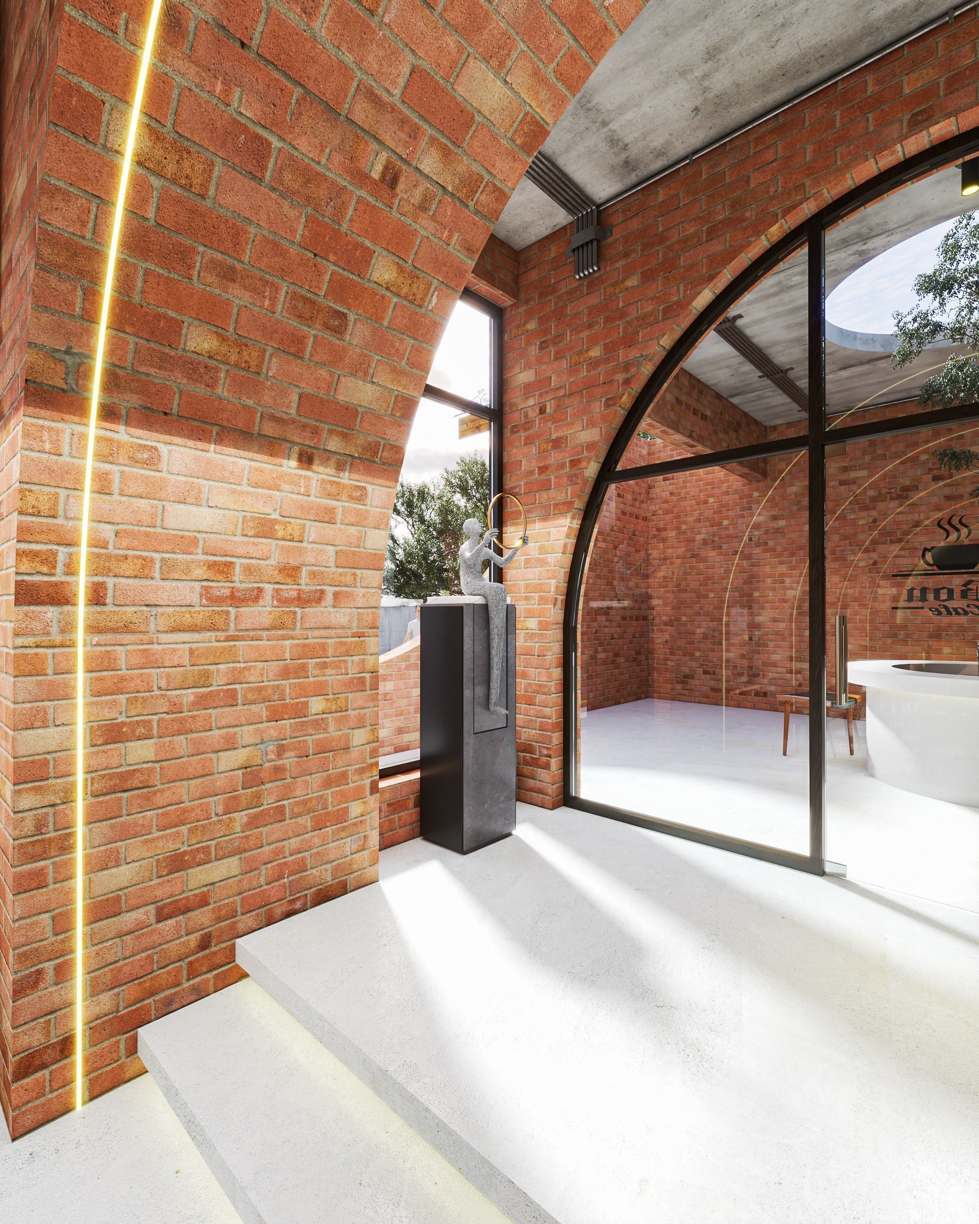 Coffee Shop  3D model_3