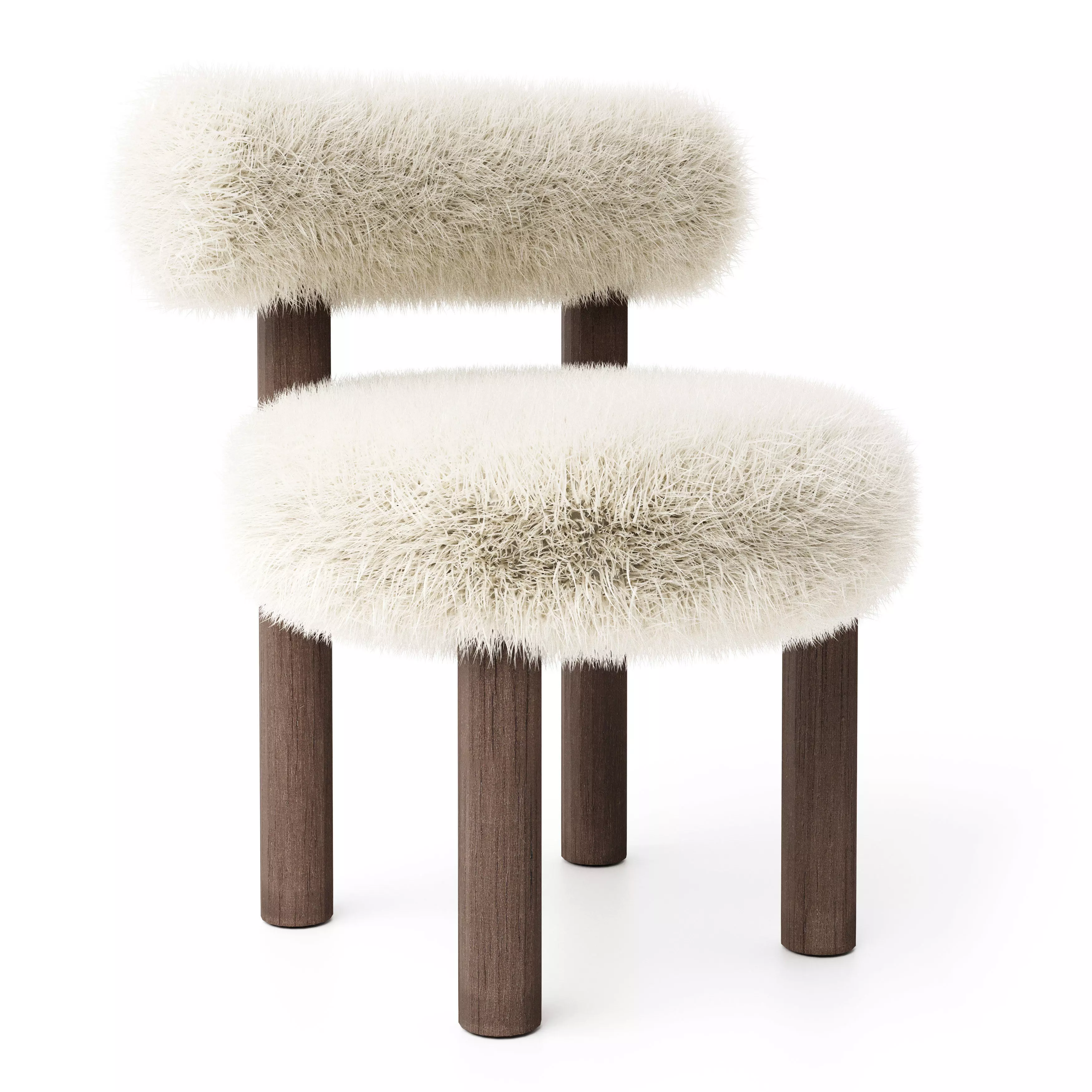 Noom Chair Gropius CS2 Fluffy Edition Free 3D model
