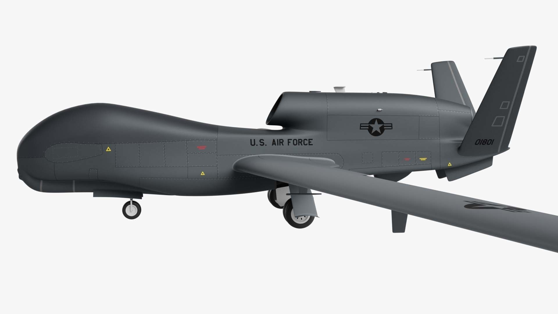 RQ-4 Global Hawk 3D model_10