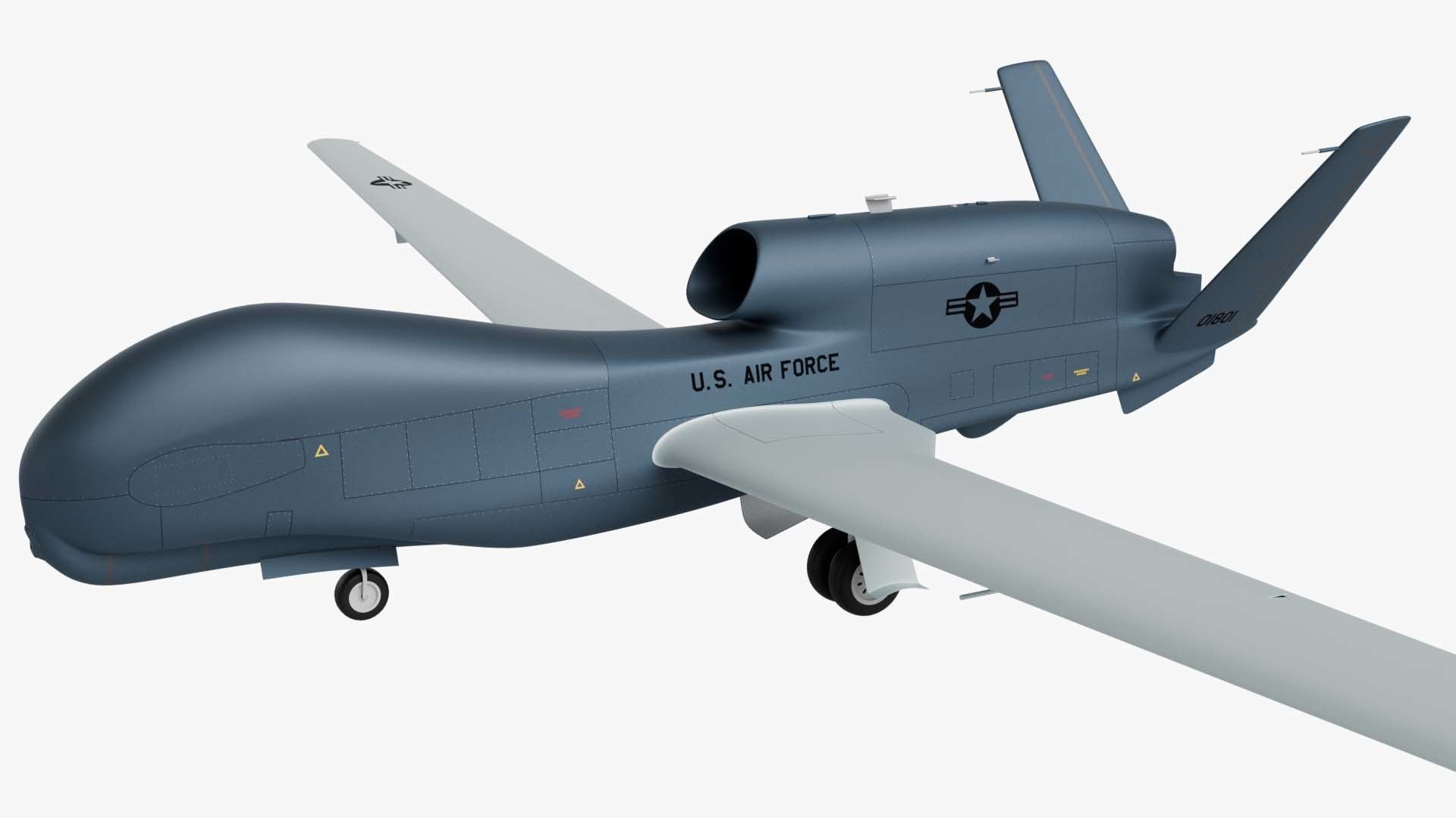 RQ-4 Global Hawk 3D model_1