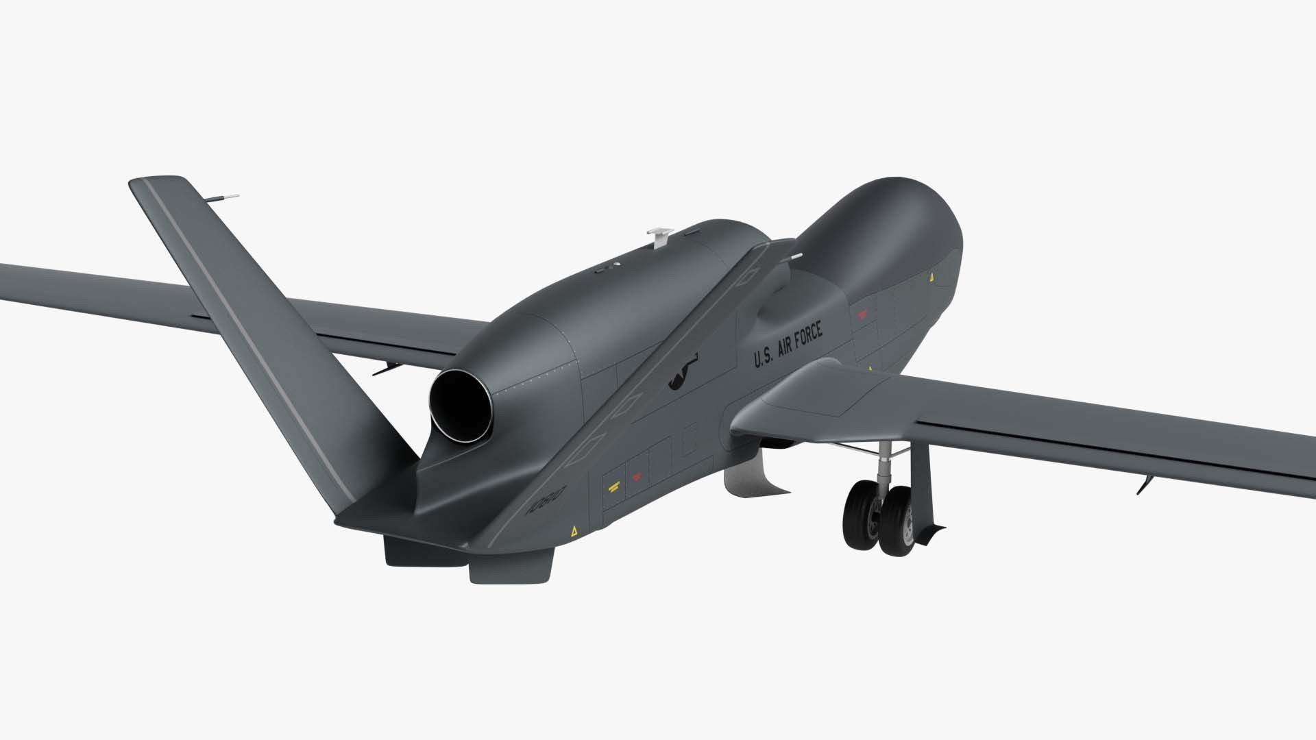 RQ-4 Global Hawk 3D model_6