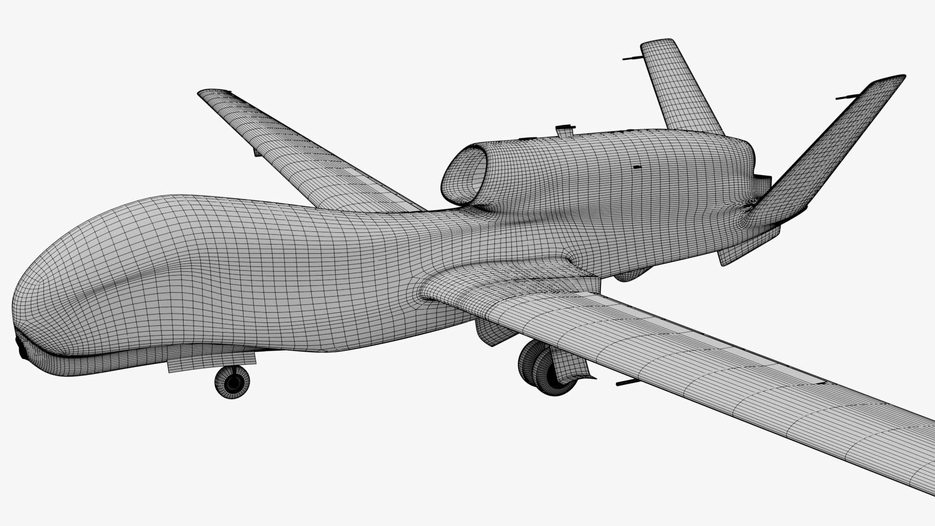 RQ-4 Global Hawk 3D model_24