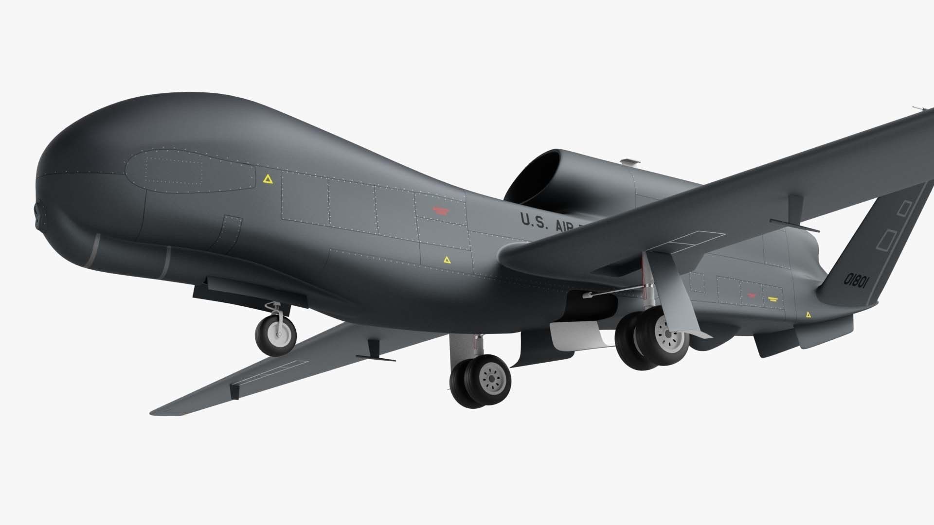 RQ-4 Global Hawk 3D model_17