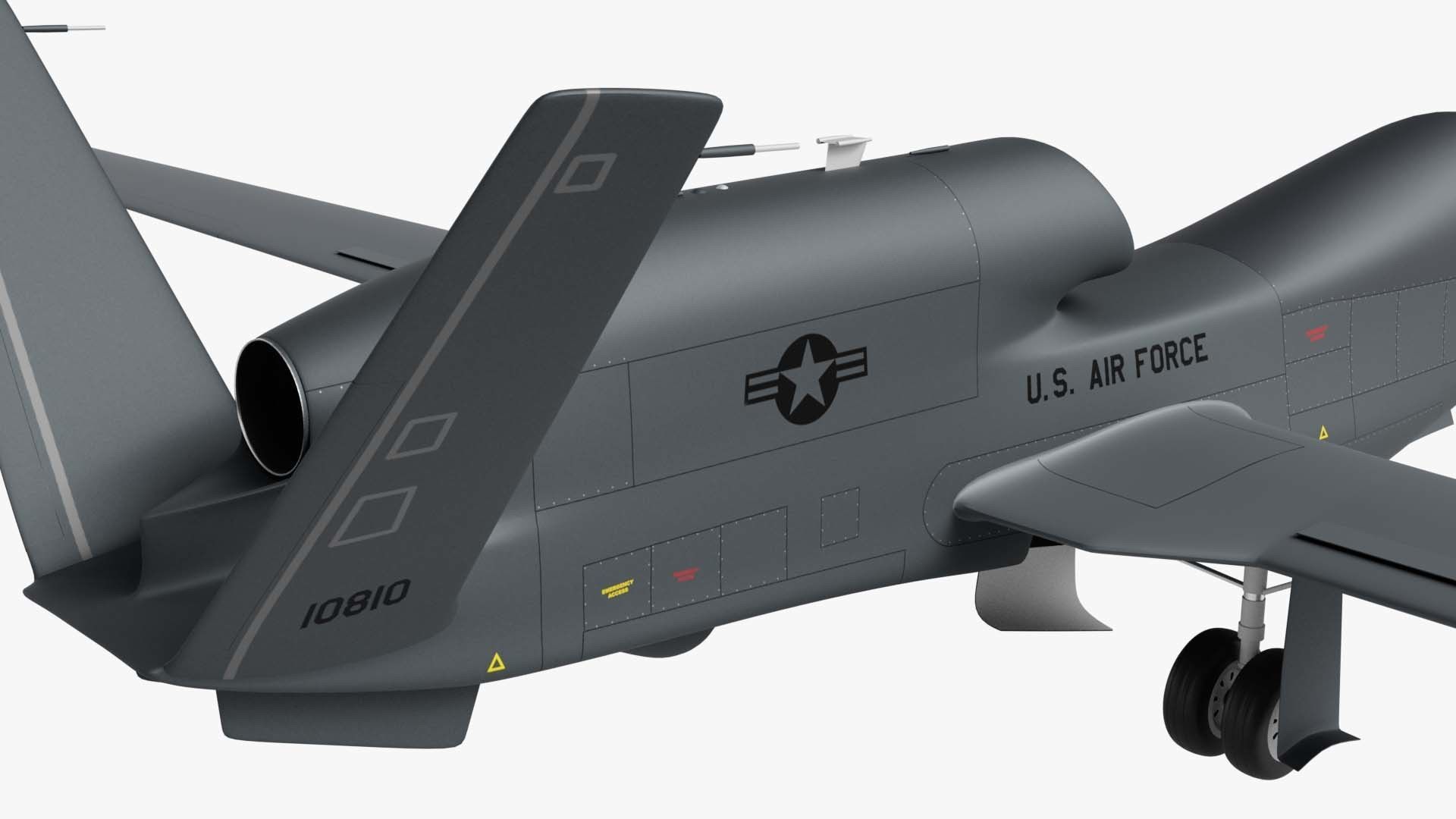 RQ-4 Global Hawk 3D model_14
