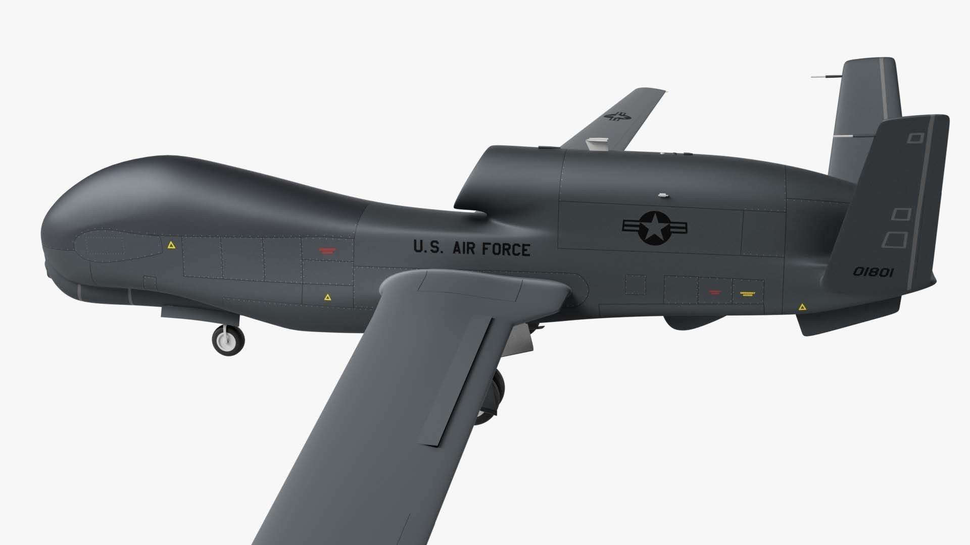 RQ-4 Global Hawk 3D model_8