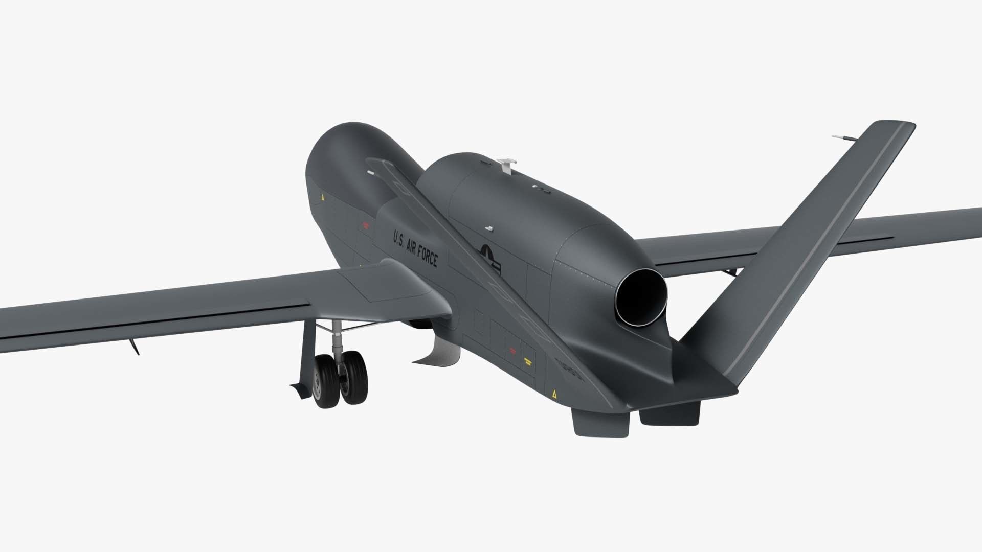 RQ-4 Global Hawk 3D model_7
