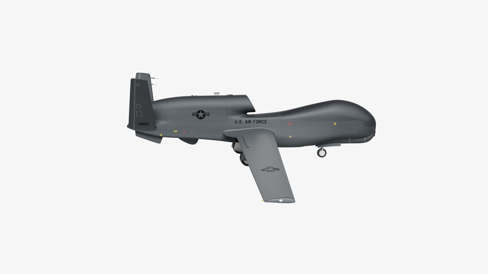 RQ-4 Global Hawk 3D model_20