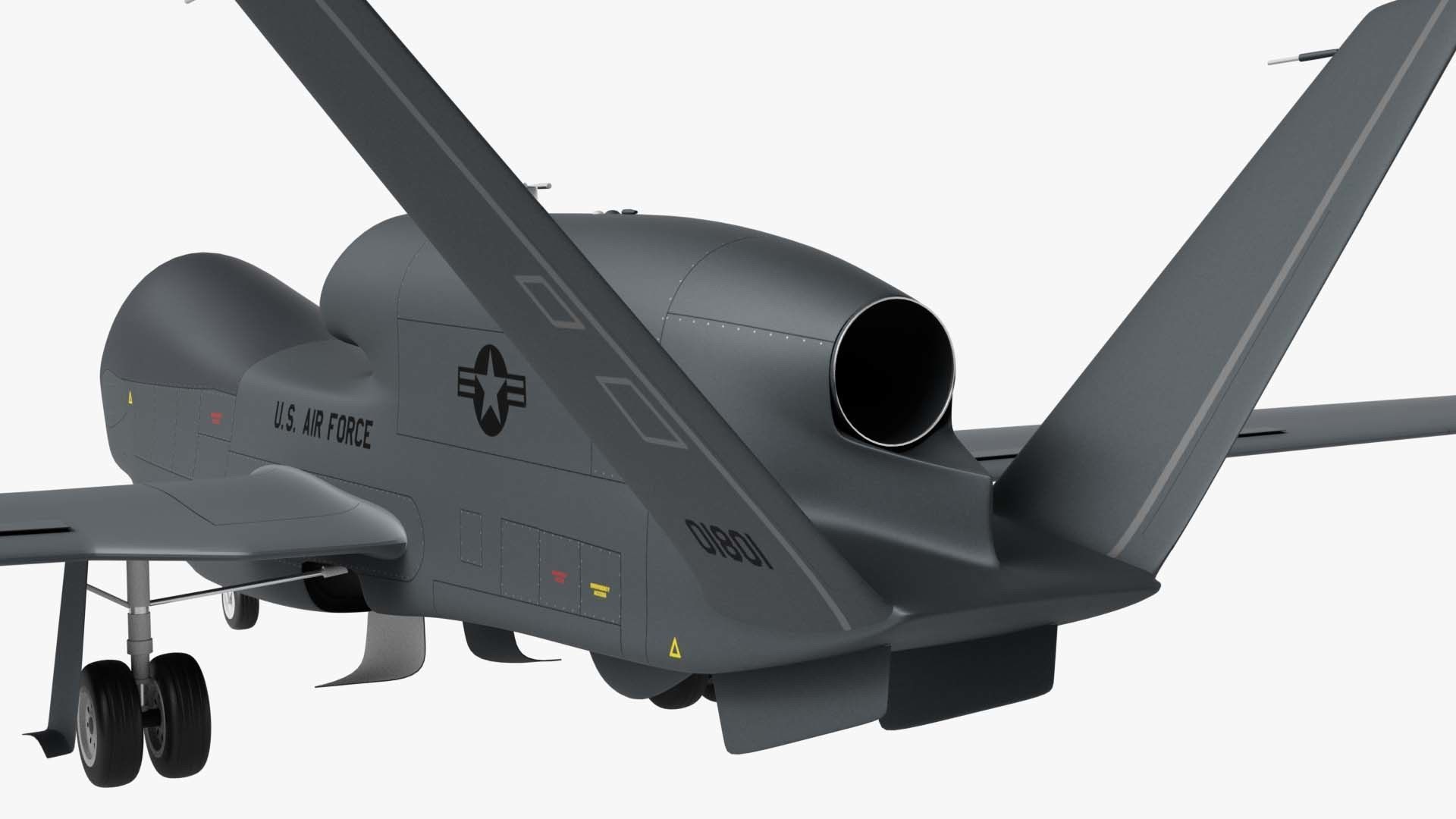 RQ-4 Global Hawk 3D model_15