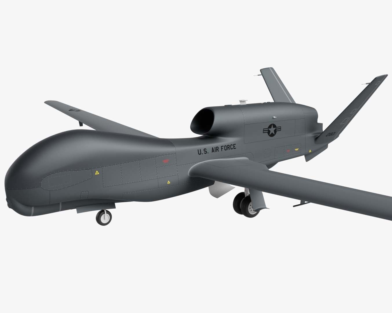 RQ-4 Global Hawk 3D model_0