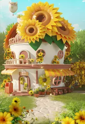 Sunflower House