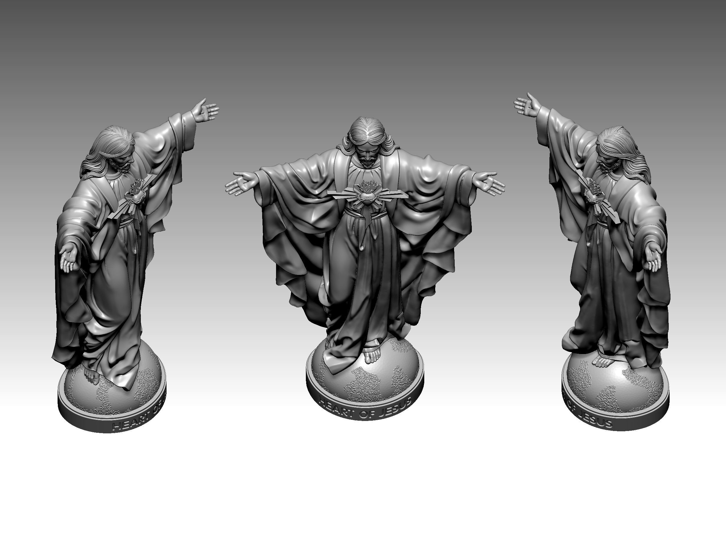 3D model of Christ 3D print model_3