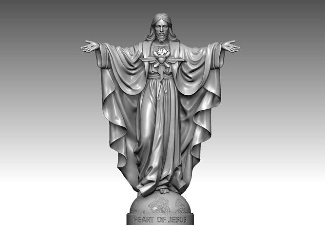 3D model of Christ 3D print model