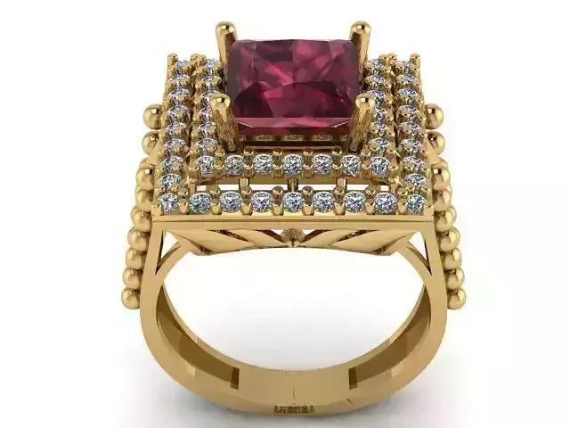 Filigree Wedding Ring 3d Printable Model