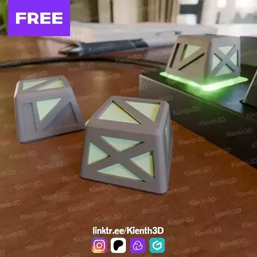 Radianite Crate Keycap