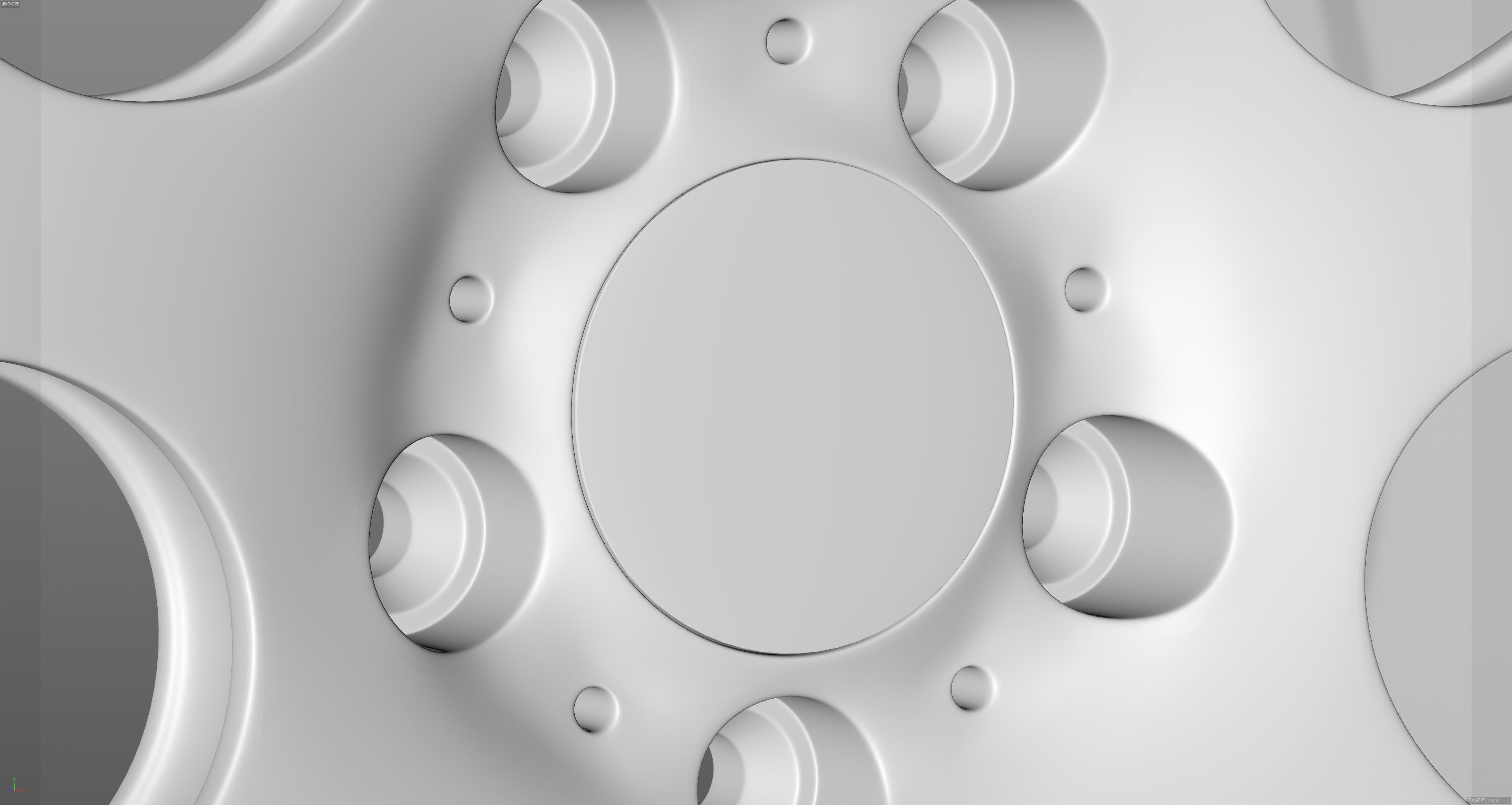 BBS CH-R2 Low-poly 3D model_19