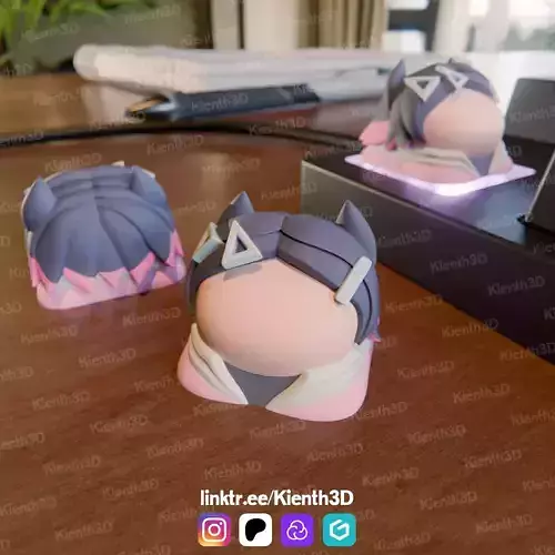 Clove Valorant Keycap 3D print model