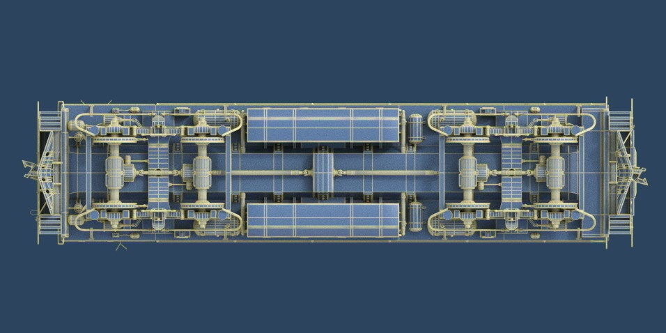 Shunting locomotive TGM-6  3D model_18