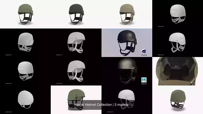 Kevlar Helmet Collection