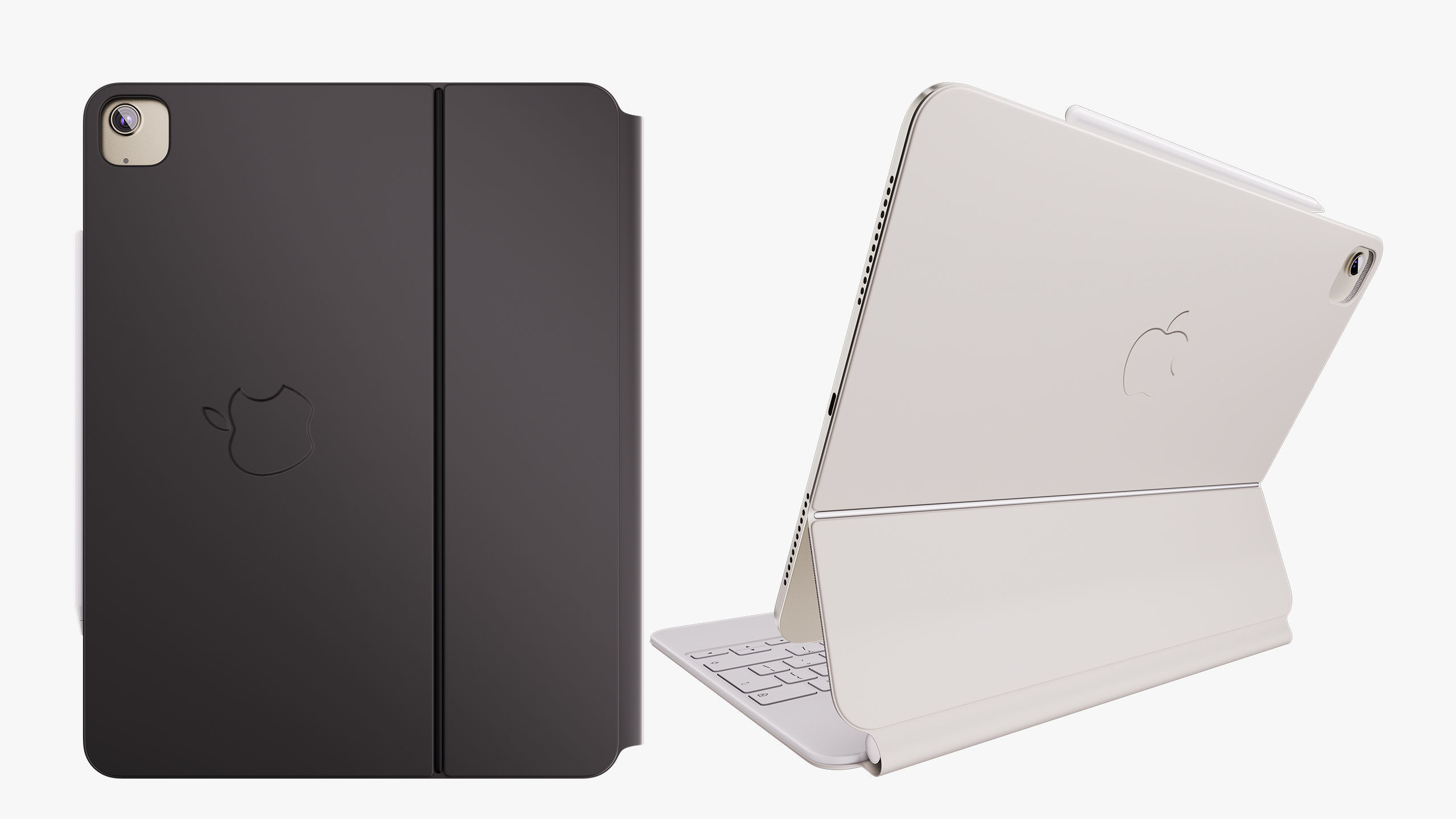 Apple iPad Air 11 - 13 inch M2 2024 With Magic Keyboard 3D model_83