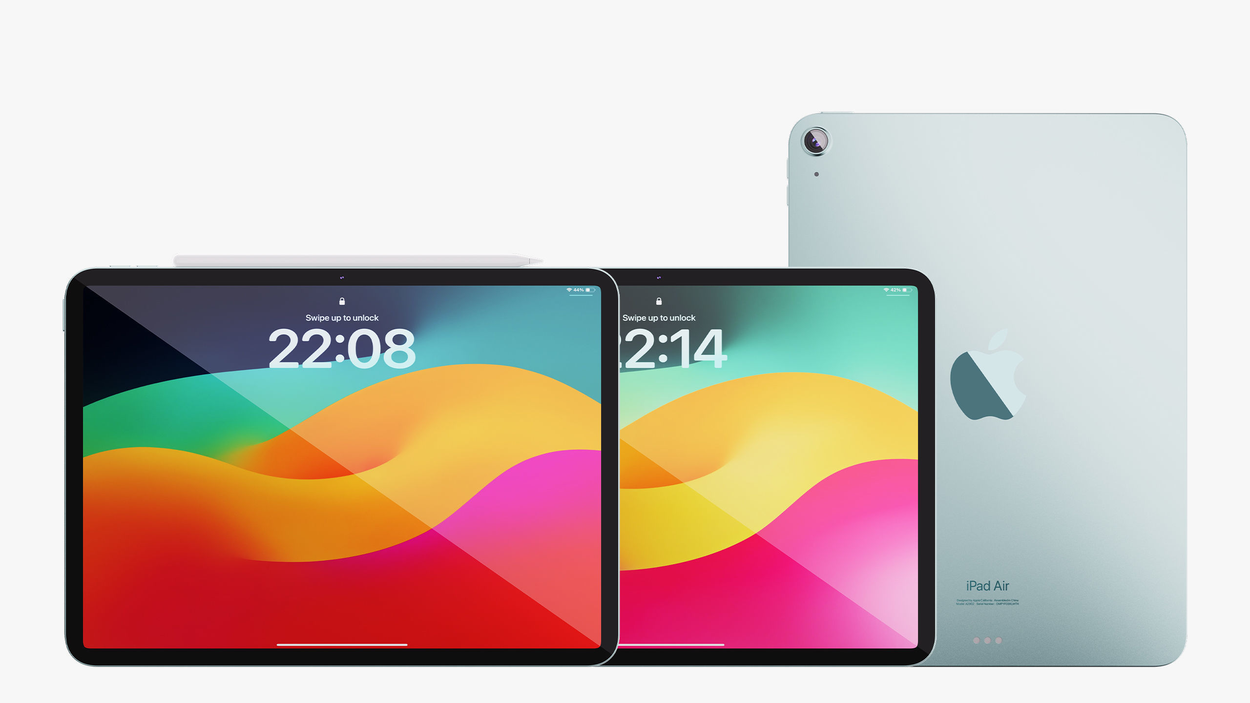 Apple iPad Air 11 - 13 inch M2 2024 With Magic Keyboard 3D model_18