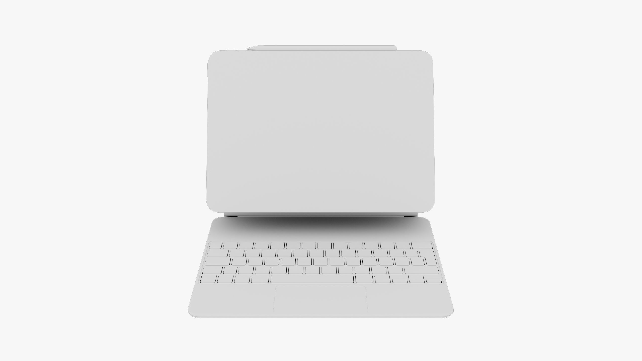 Apple iPad Air 11 - 13 inch M2 2024 With Magic Keyboard 3D model_90