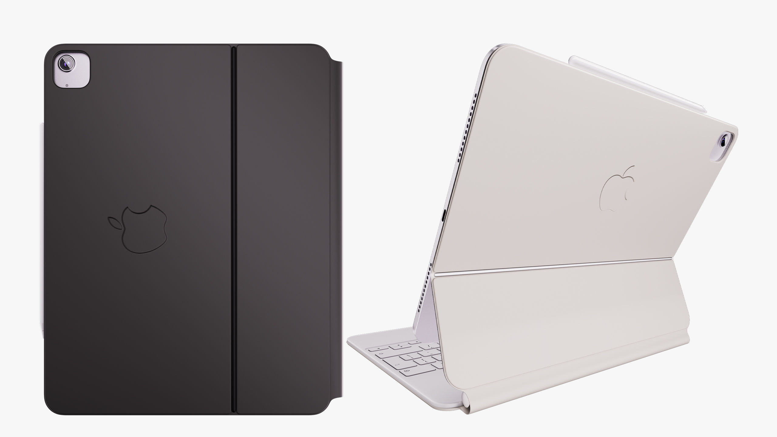 Apple iPad Air 11 - 13 inch M2 2024 With Magic Keyboard 3D model_79