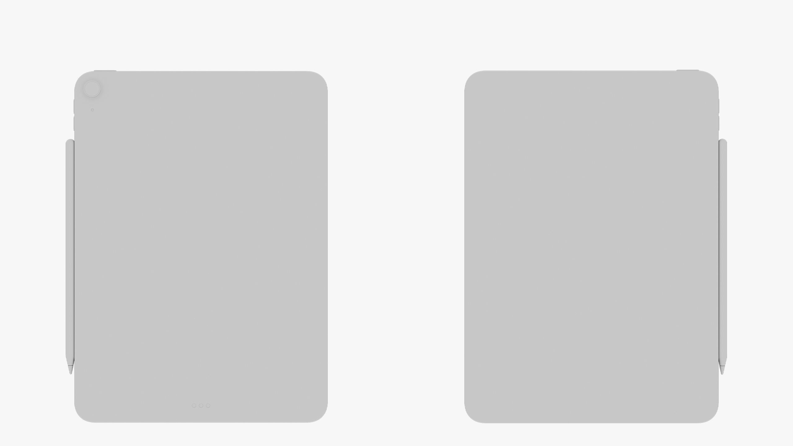 Apple iPad Air 11 - 13 inch M2 2024 With Magic Keyboard 3D model_86